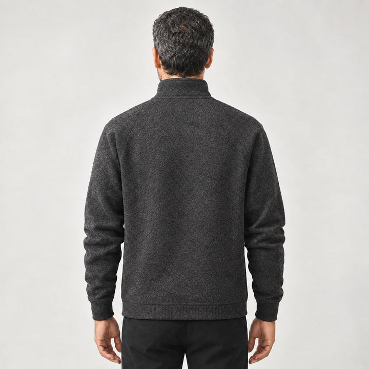 Velro Wool Quarter-Zip Pullover