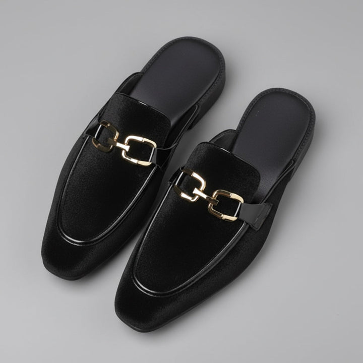 Velvet Mule Loafers - Jack Hafford