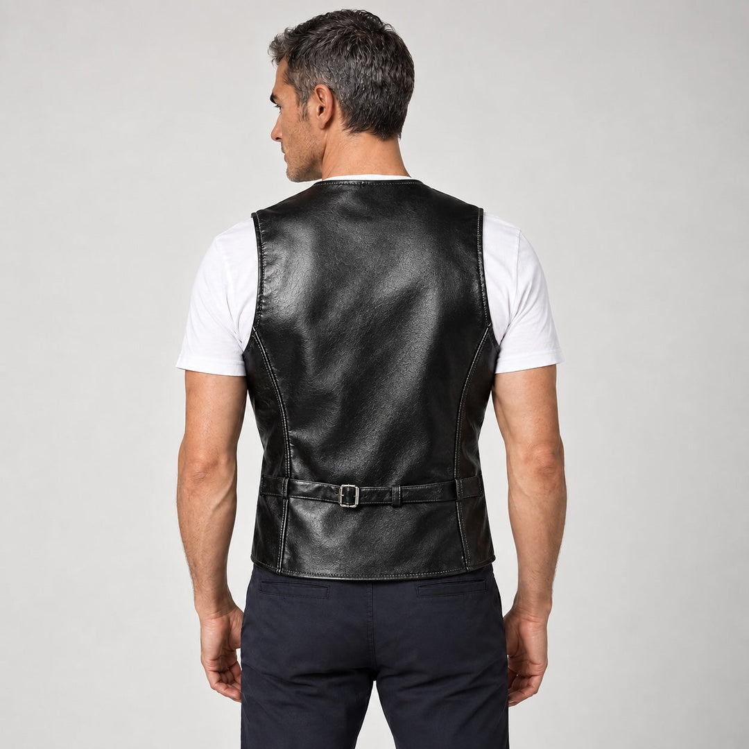 Varro Leather Vest