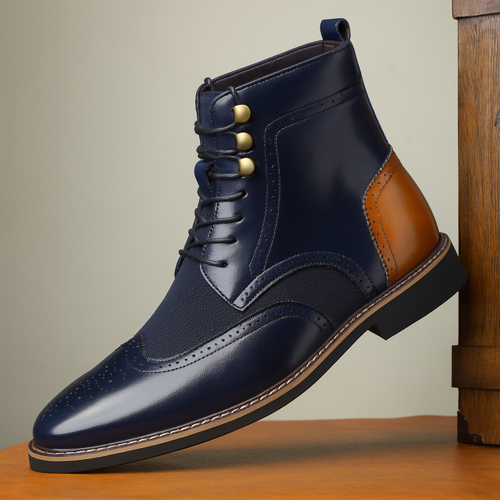 Shelby Leather Ankle Boots - Jack Hafford