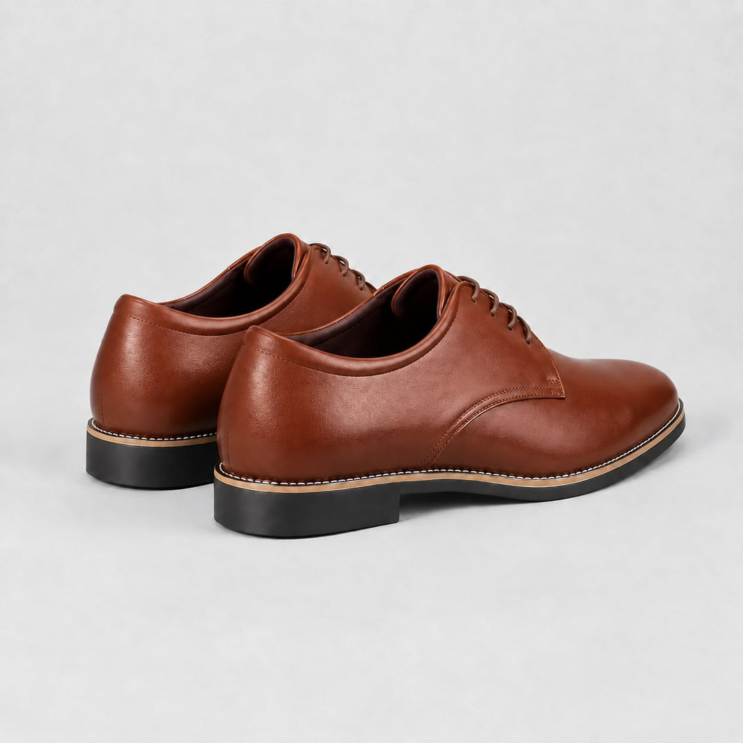 Carvy Leather Derby Shoes