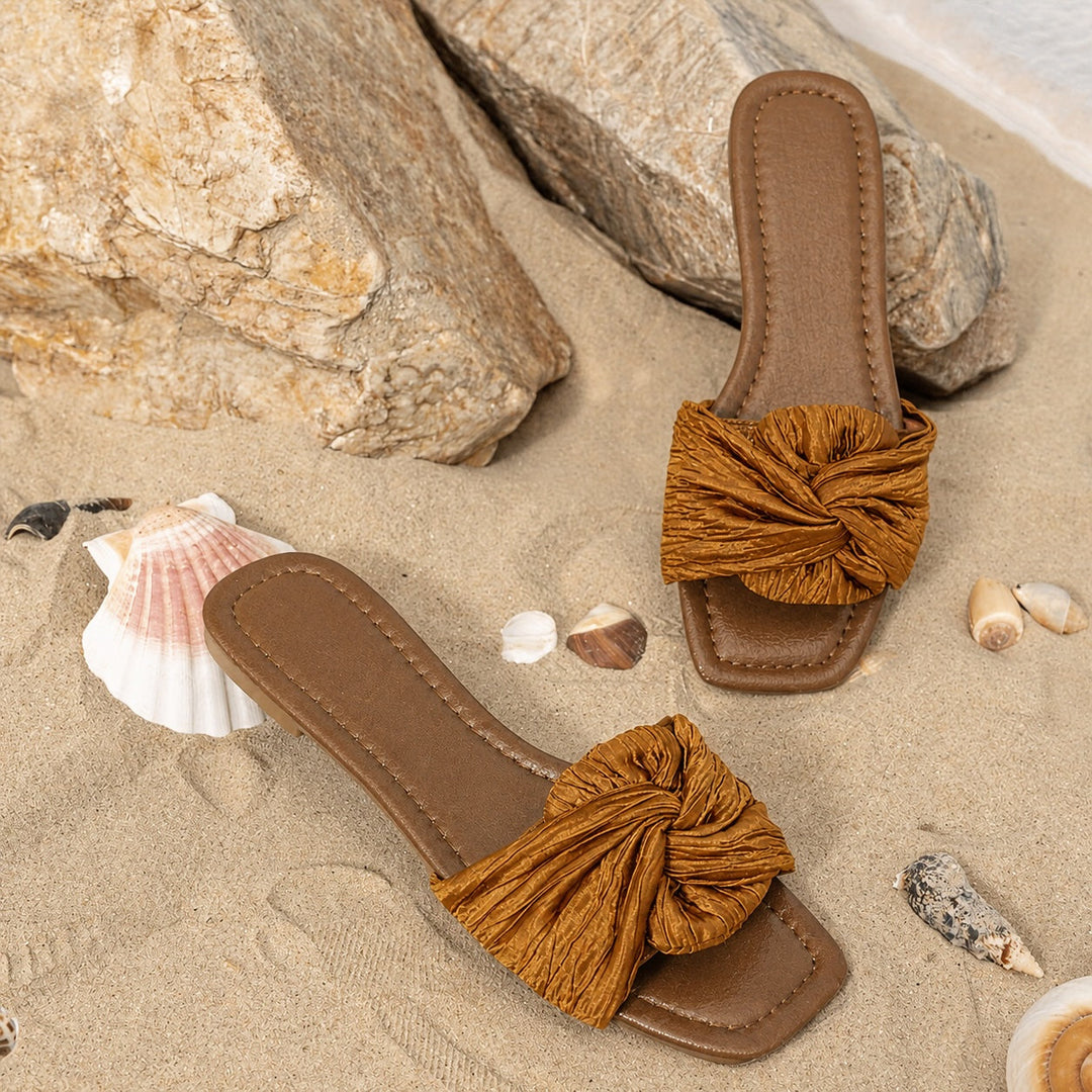 Lorevi Slip-On Flat Sandals
