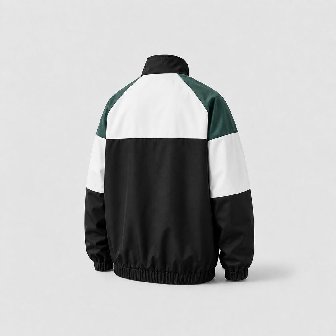 Veko Retro Colorblock Windbreaker