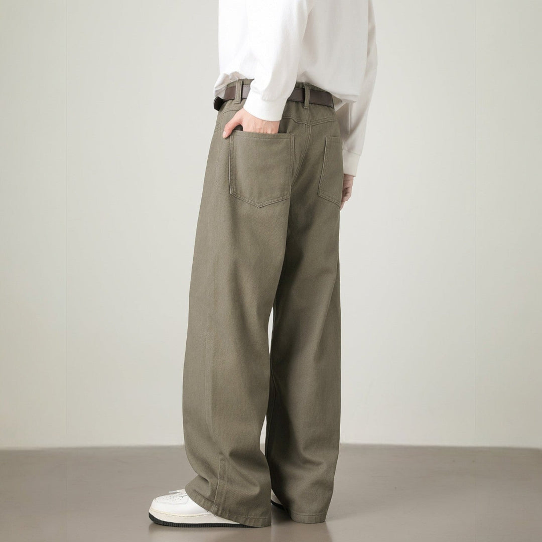 Aalto Straight Leg Cotton Pants - Jack Hafford