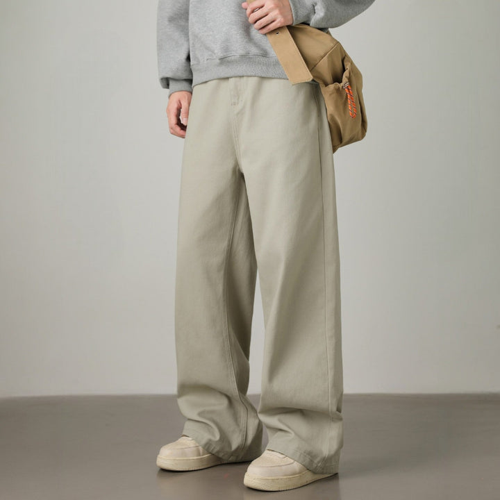 Aalto Straight Leg Cotton Pants - Jack Hafford