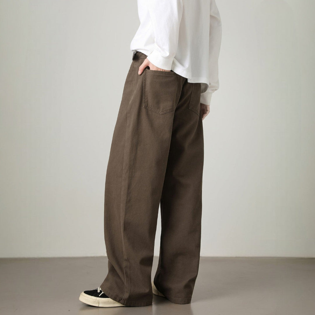 Aalto Straight Leg Cotton Pants - Jack Hafford