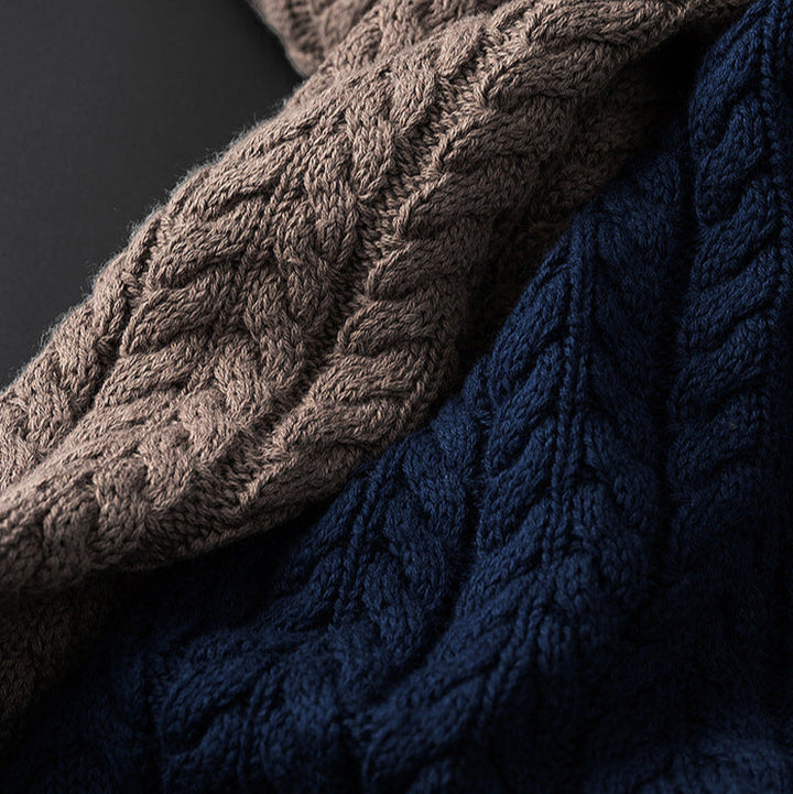 Hemingway Cotton Knit Sweater - Jack Hafford