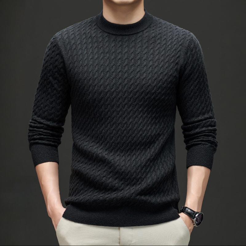 Nottingham Wool Knit Sweater - Jack Hafford