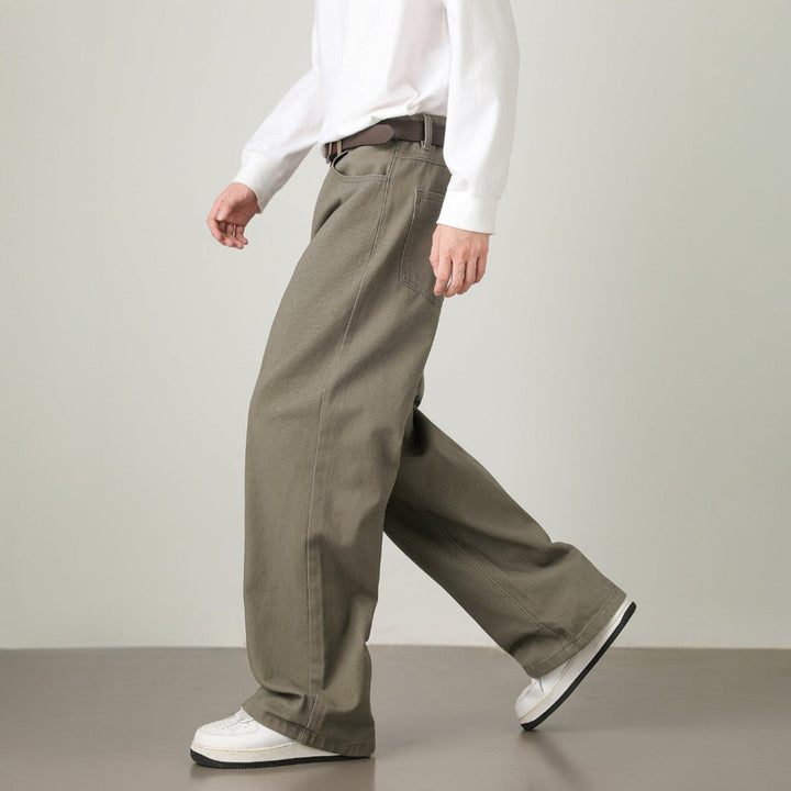 Aalto Straight Leg Cotton Pants - Jack Hafford