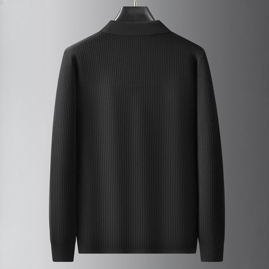 Vermont Open-Front Knit Cardigan - Jack Hafford