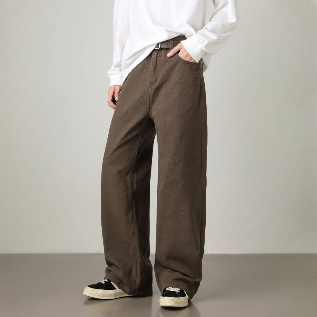 Aalto Straight Leg Cotton Pants - Jack Hafford