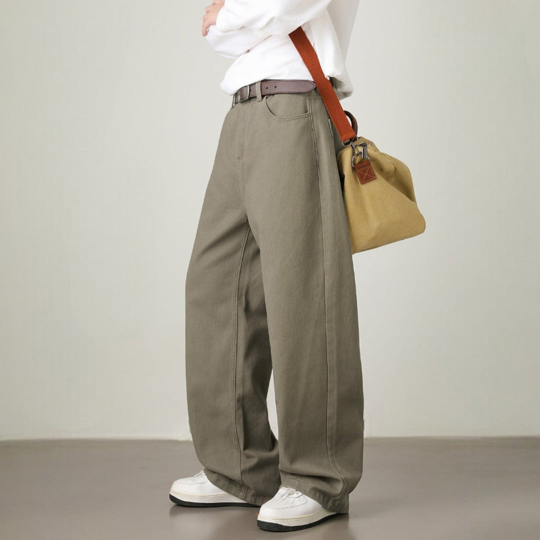 Aalto Straight Leg Cotton Pants - Jack Hafford