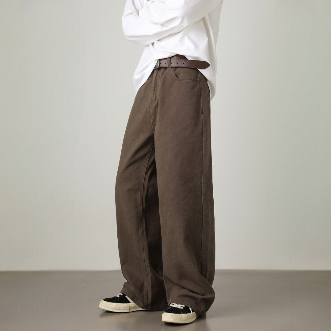 Aalto Straight Leg Cotton Pants - Jack Hafford