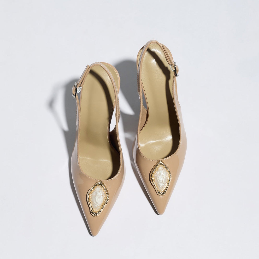 Velora Slingback Stiletto Heels