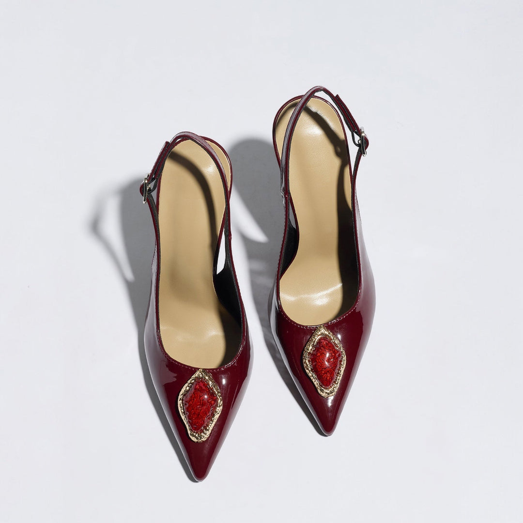 Velora Slingback Stiletto Heels