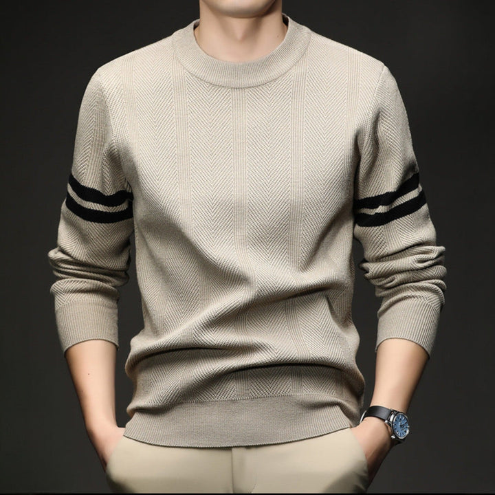 Leon Crewneck Knit Sweater - Jack Hafford