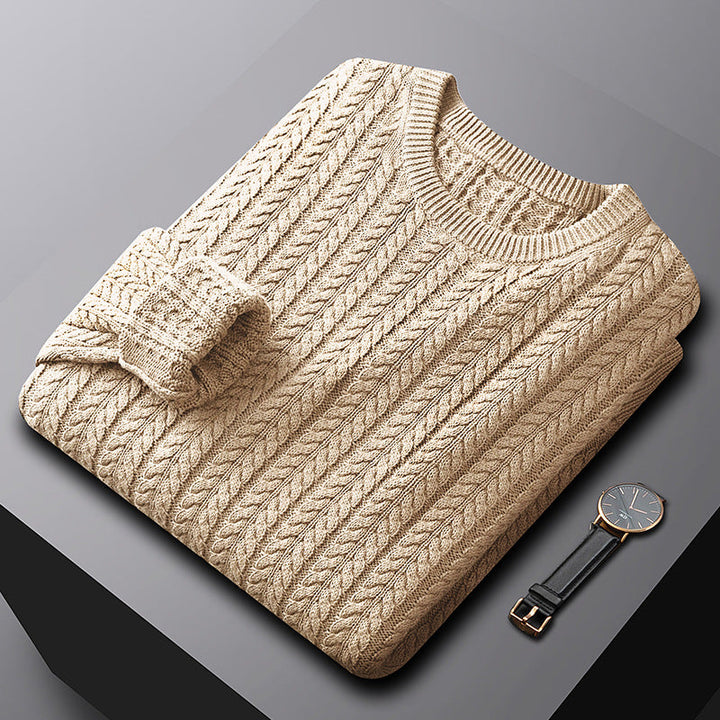 Hemingway Cotton Knit Sweater - Jack Hafford