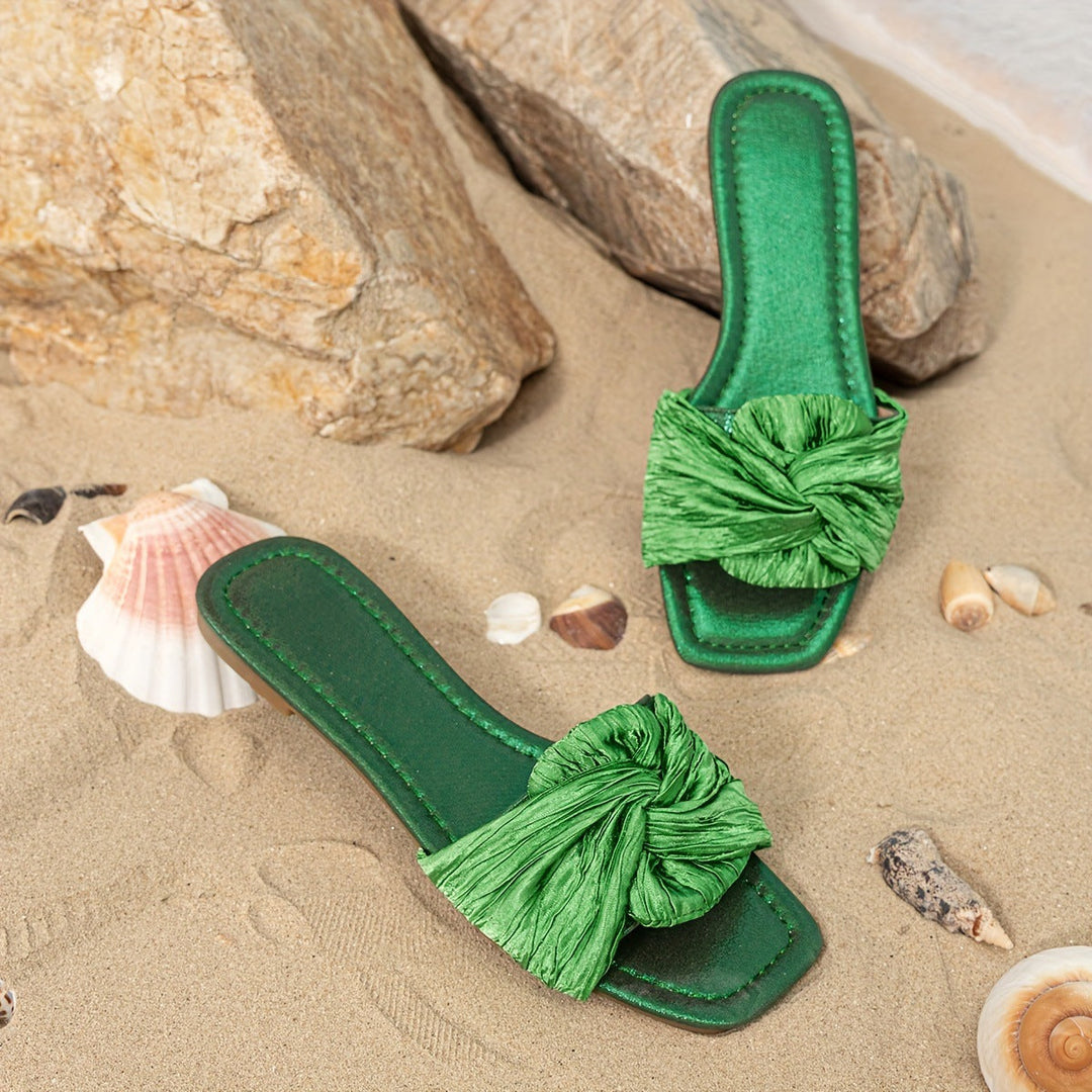 Lorevi Slip-On Flat Sandals