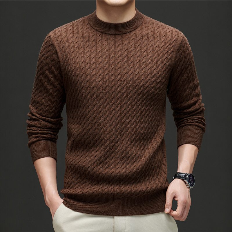 Nottingham Wool Knit Sweater - Jack Hafford