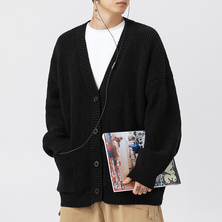 Lo-Fi Oversized Knit Cardigan - Jack Hafford