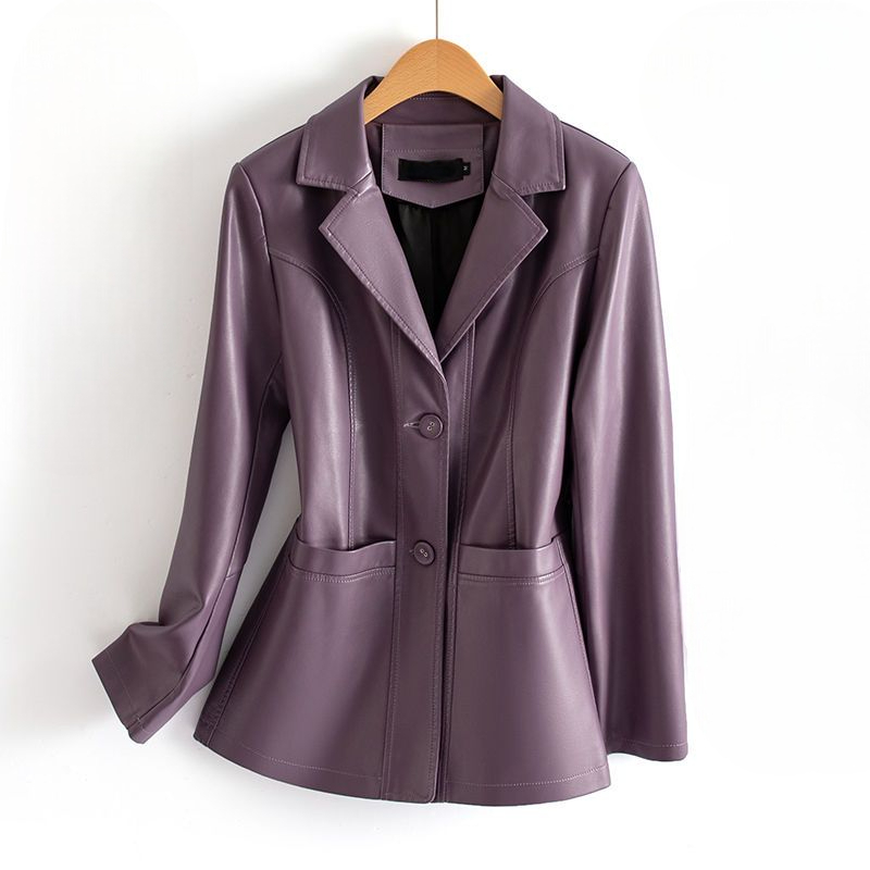 Valeria Lambskin Leather Jacket