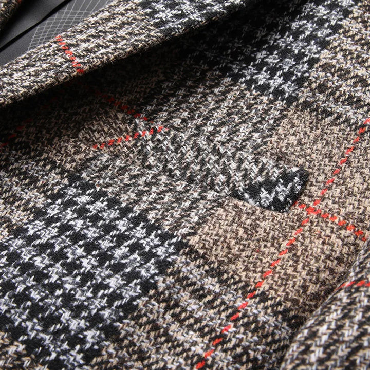 Chaplin Houndstooth Coat - Jack Hafford