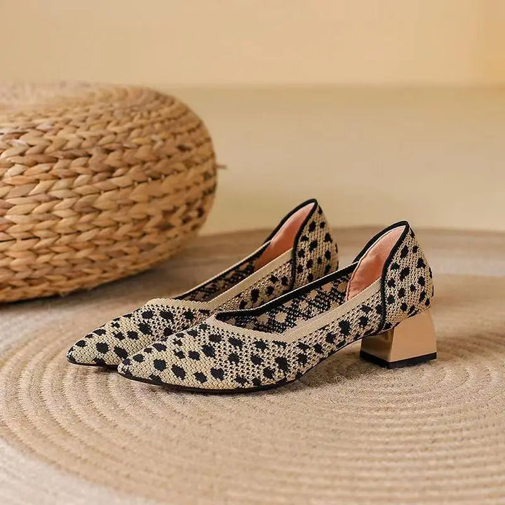 Savina Block Heel Pumps - Jack Hafford
