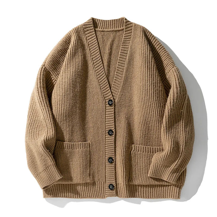 Lo-Fi Oversized Knit Cardigan - Jack Hafford