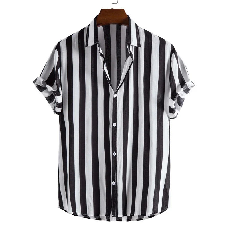 Cavari Stripe Button-Up Shirt - Jack Hafford