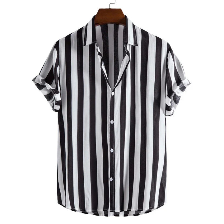 Cavari Stripe Button-Up Shirt - Jack Hafford