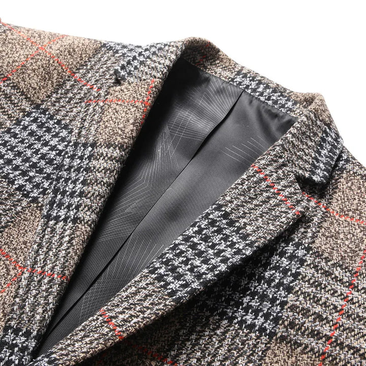 Chaplin Houndstooth Coat - Jack Hafford