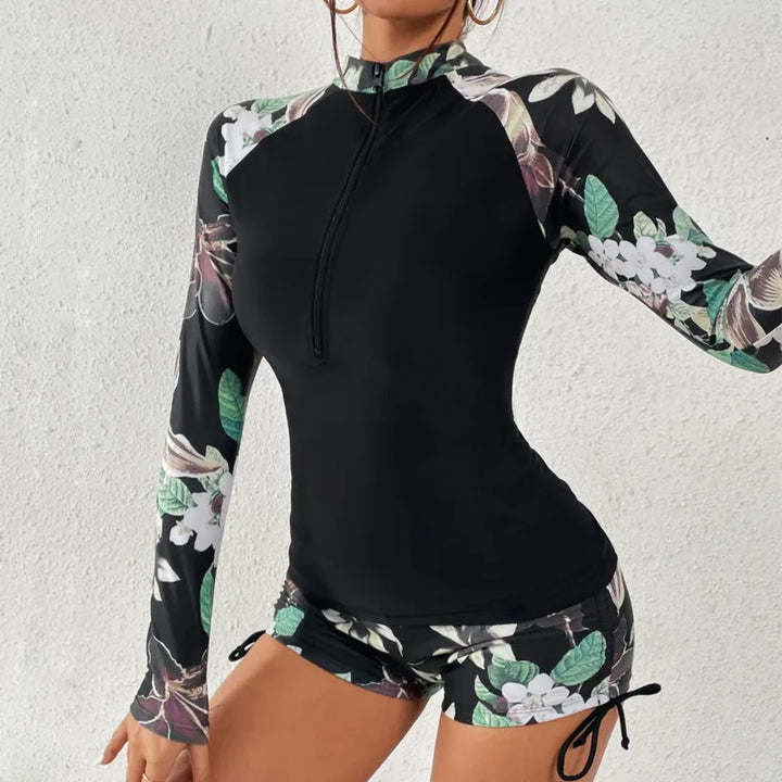 Petalune Two-Piece Rashguard Swimsuit - Jack Hafford