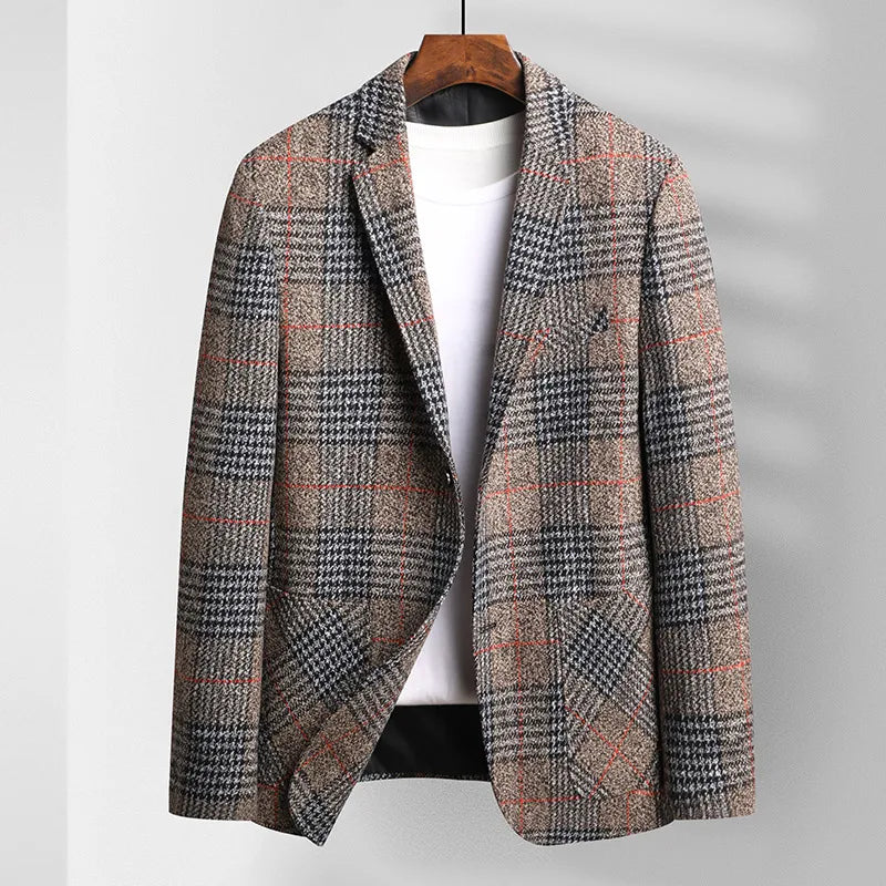 Chaplin Houndstooth Coat - Jack Hafford