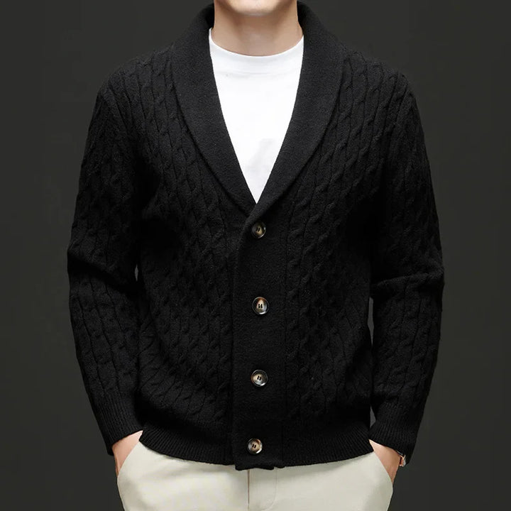 Finnegan Wool Blend Cardigan - Jack Hafford