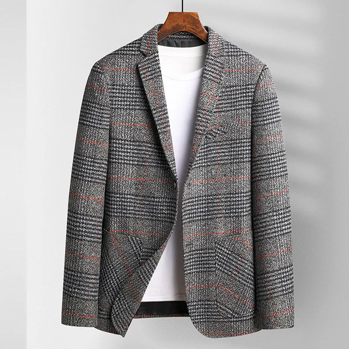 Chaplin Houndstooth Coat - Jack Hafford
