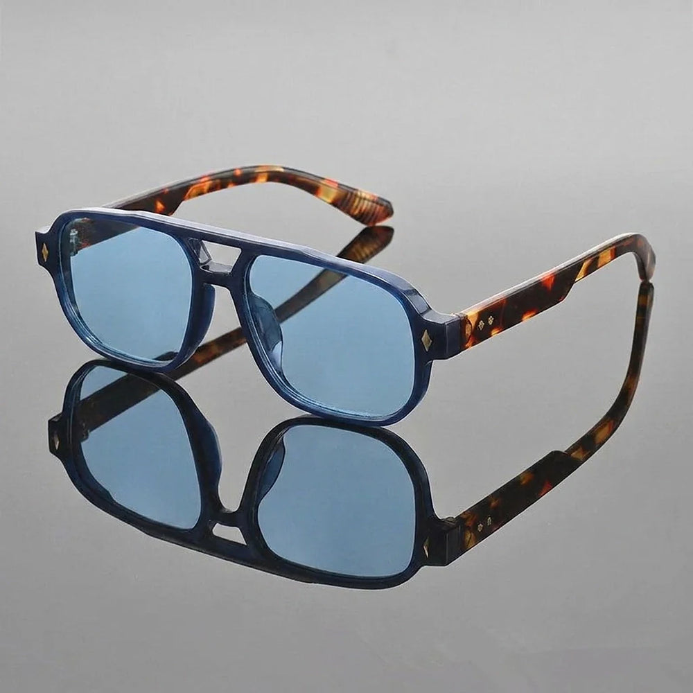 Quelro Aviator Sunglasses — Blue (match anchor 1)