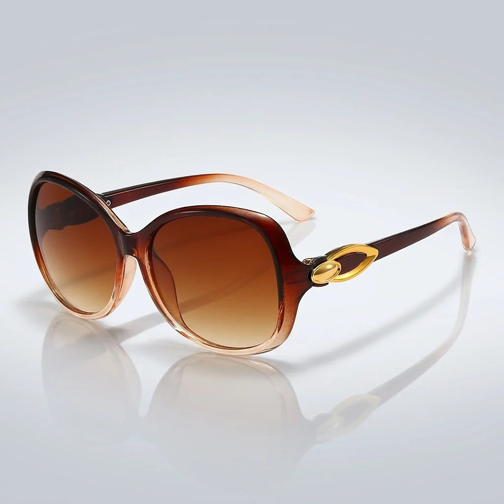Floreau Solene Sunglasses — Brown Gradient (sunglasses hero)