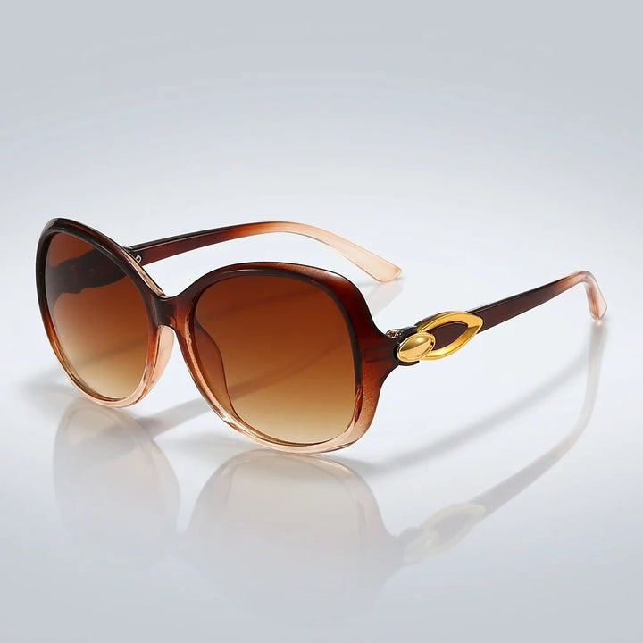 Floreau Solene Sunglasses — Brown Gradient (sunglasses hero)