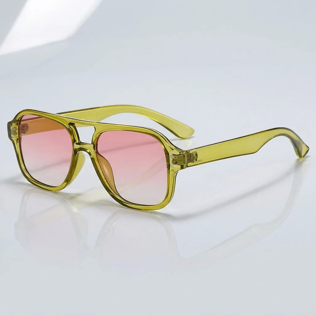 Peloru Aviator Sunglasses — C6 Transparent Green Powder Tablets (sunglasses hero)