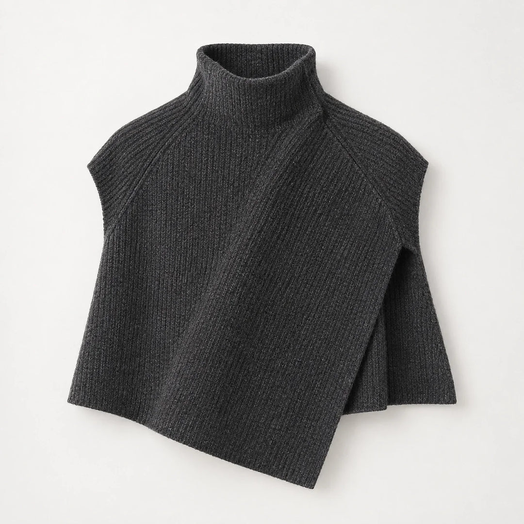 Broden Wool Blend Sweater — Charcoal (apparel solo)