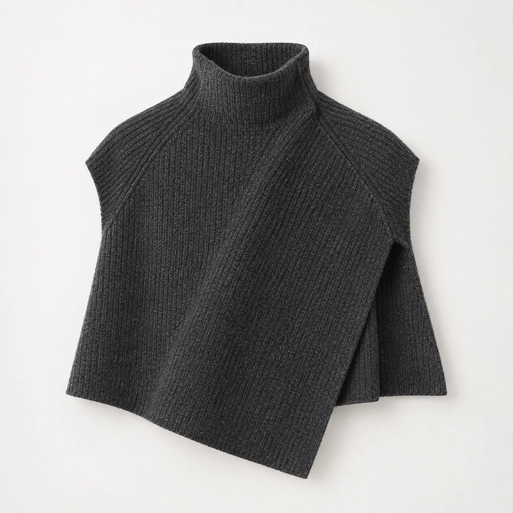 Broden Wool Blend Sweater — Charcoal (apparel solo)