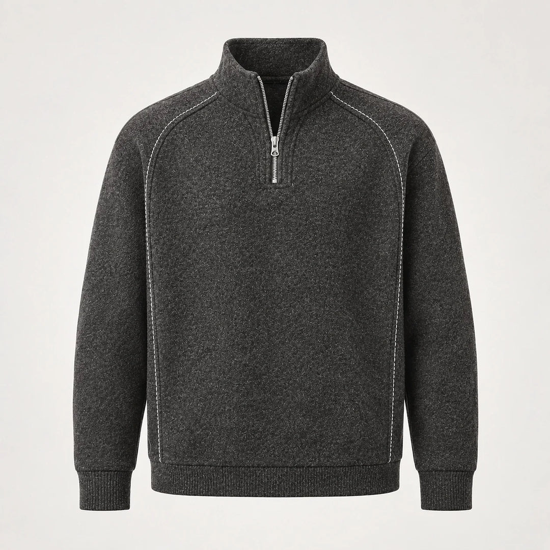 Dekoro Wool Blend Pullover — Dark Gray (apparel solo)