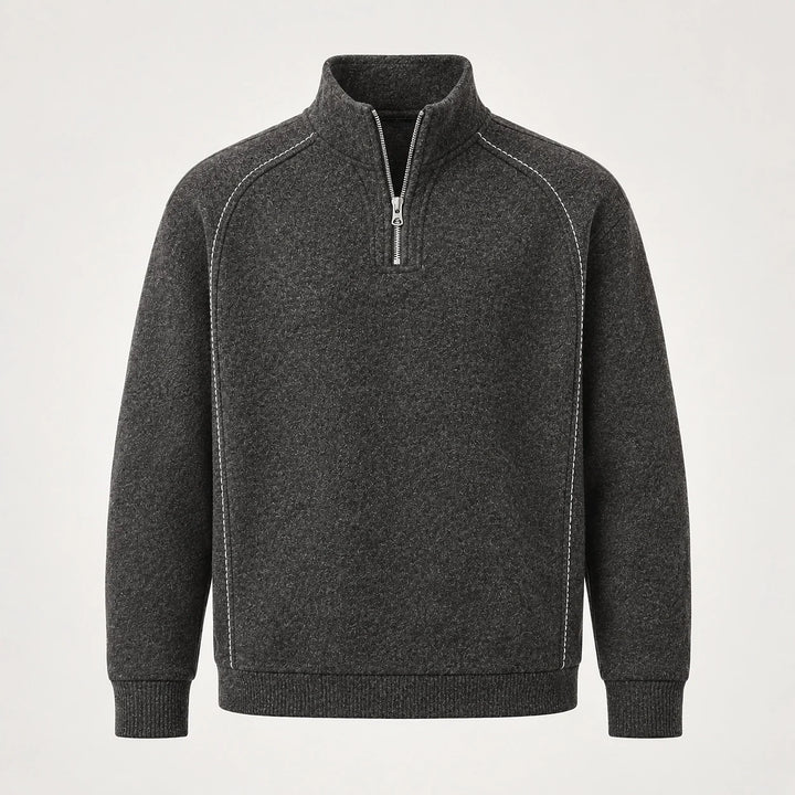 Dekoro Wool Blend Pullover — Dark Gray (apparel solo)
