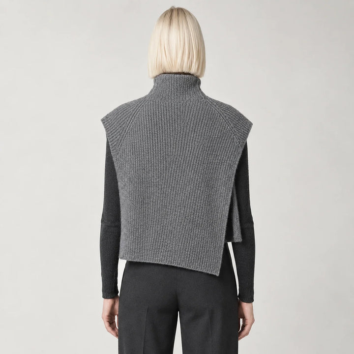 Broden Wool Blend Sweater — Gray (apparel back)