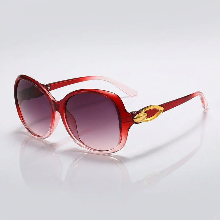 Floreau Solene Sunglasses — Gray Frame Fade To Gray Film (sunglasses hero)