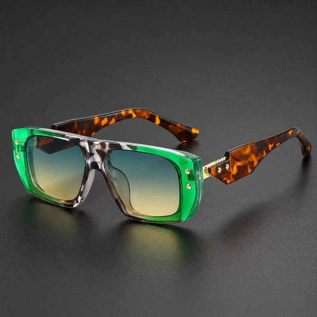 Glaivo Rivage Sunglasses — Green Green Yellow (studio solo cell1)