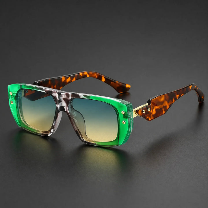 Glaivo Rivage Sunglasses — Green Green Yellow (studio solo cell1)