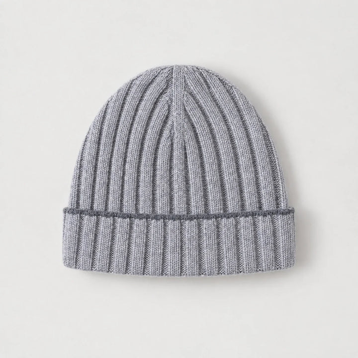 Dalton Wool Beanie — Light Gray (headwear solo alt)