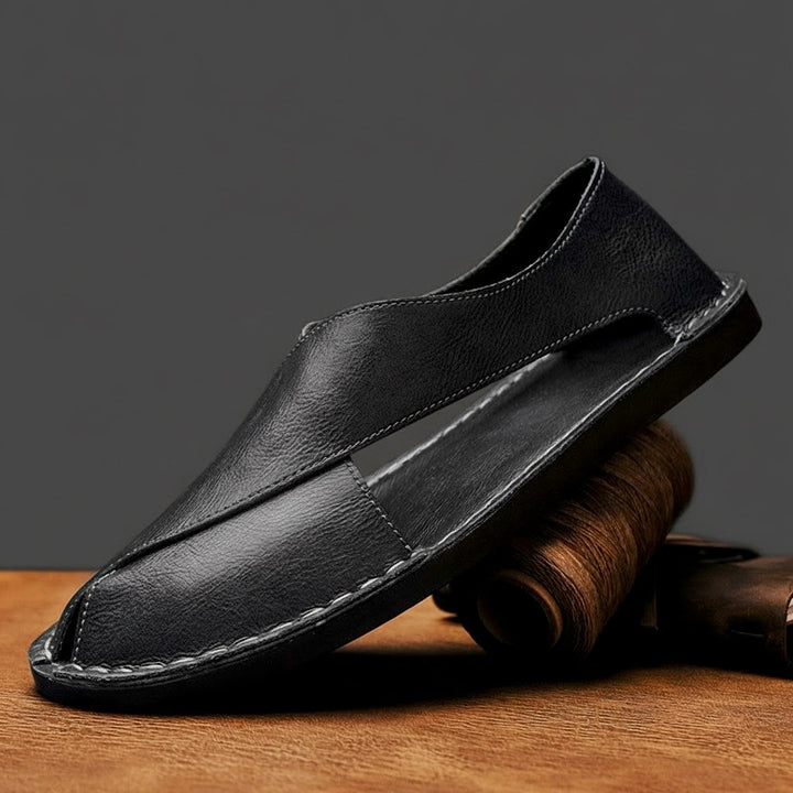 Maris Leather Slip On Sandal