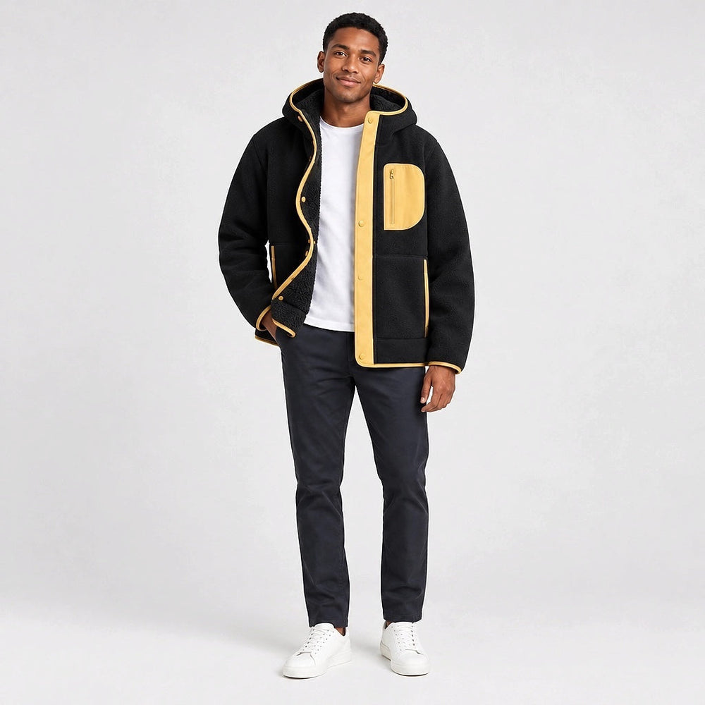 Fleece Hooded Jacket — AI draft - Jack Hafford